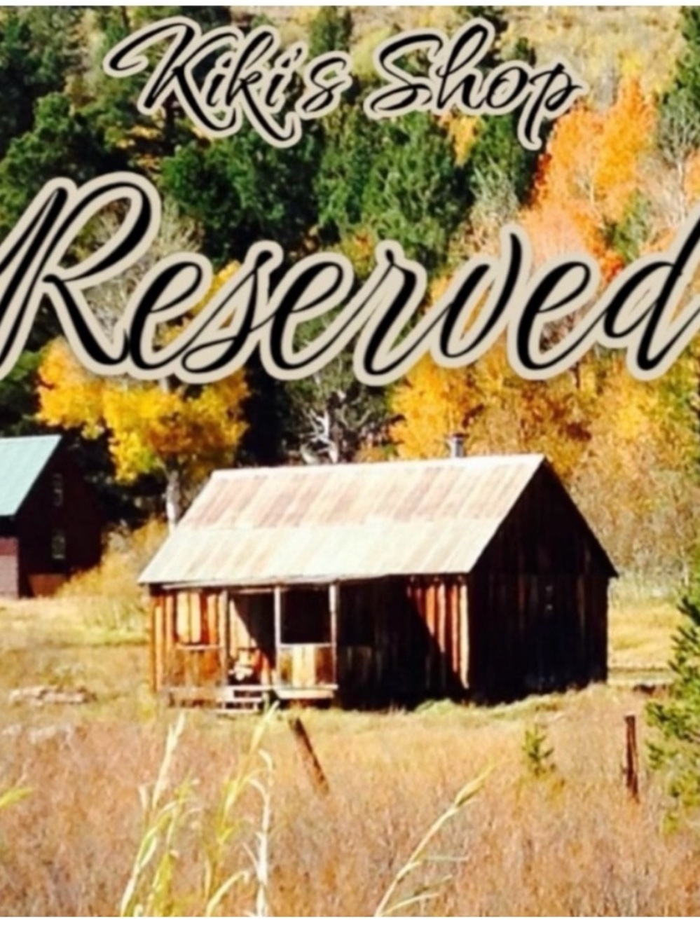 Reserved do not purchase